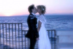 Suad at her wedding to Renato